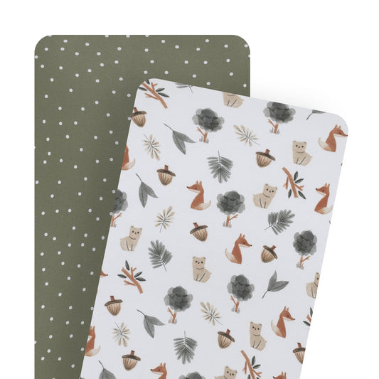 Living Textiles 2-pk Jersey Fitted Sheets