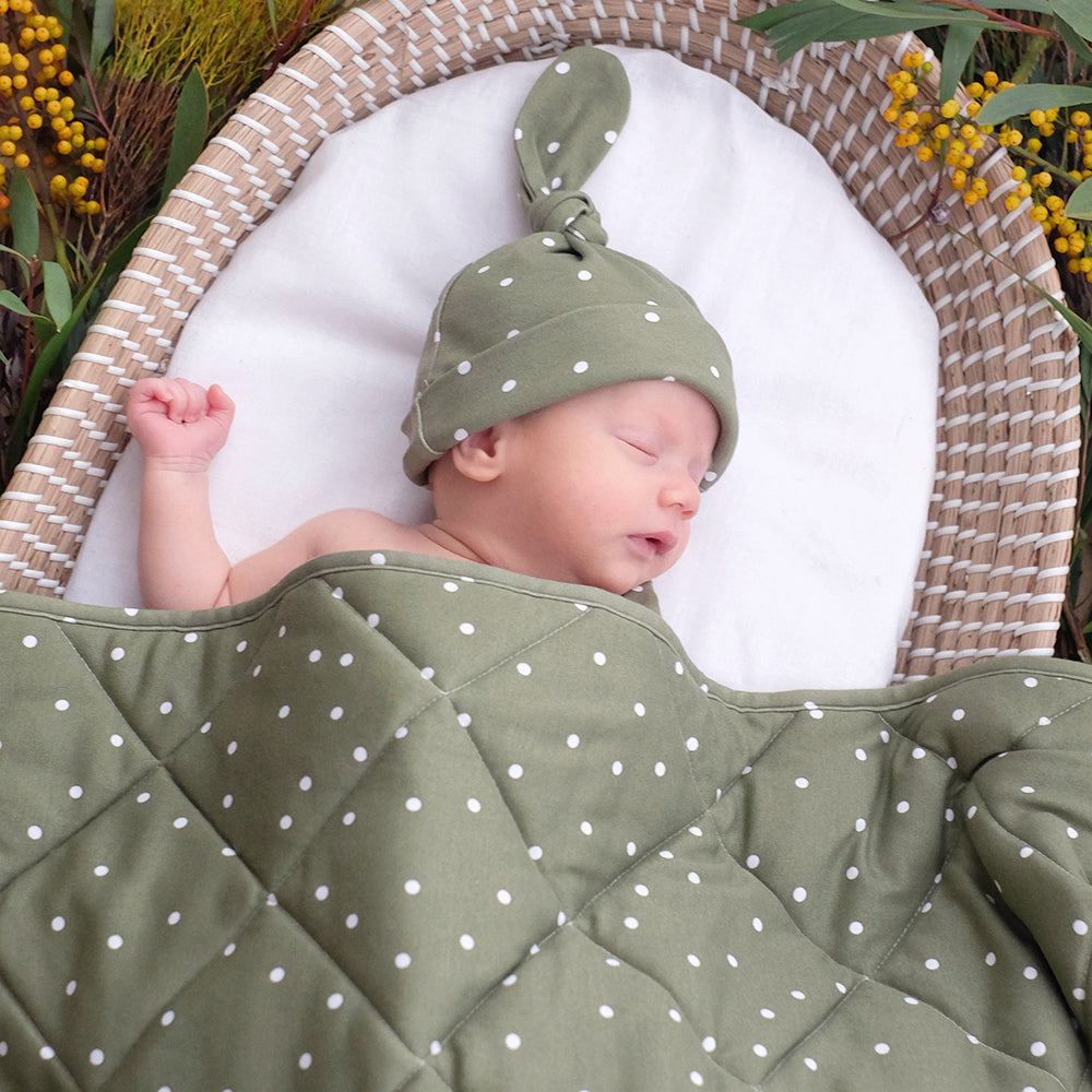 Living Textiles Reversible Quilted Cot Comforter
