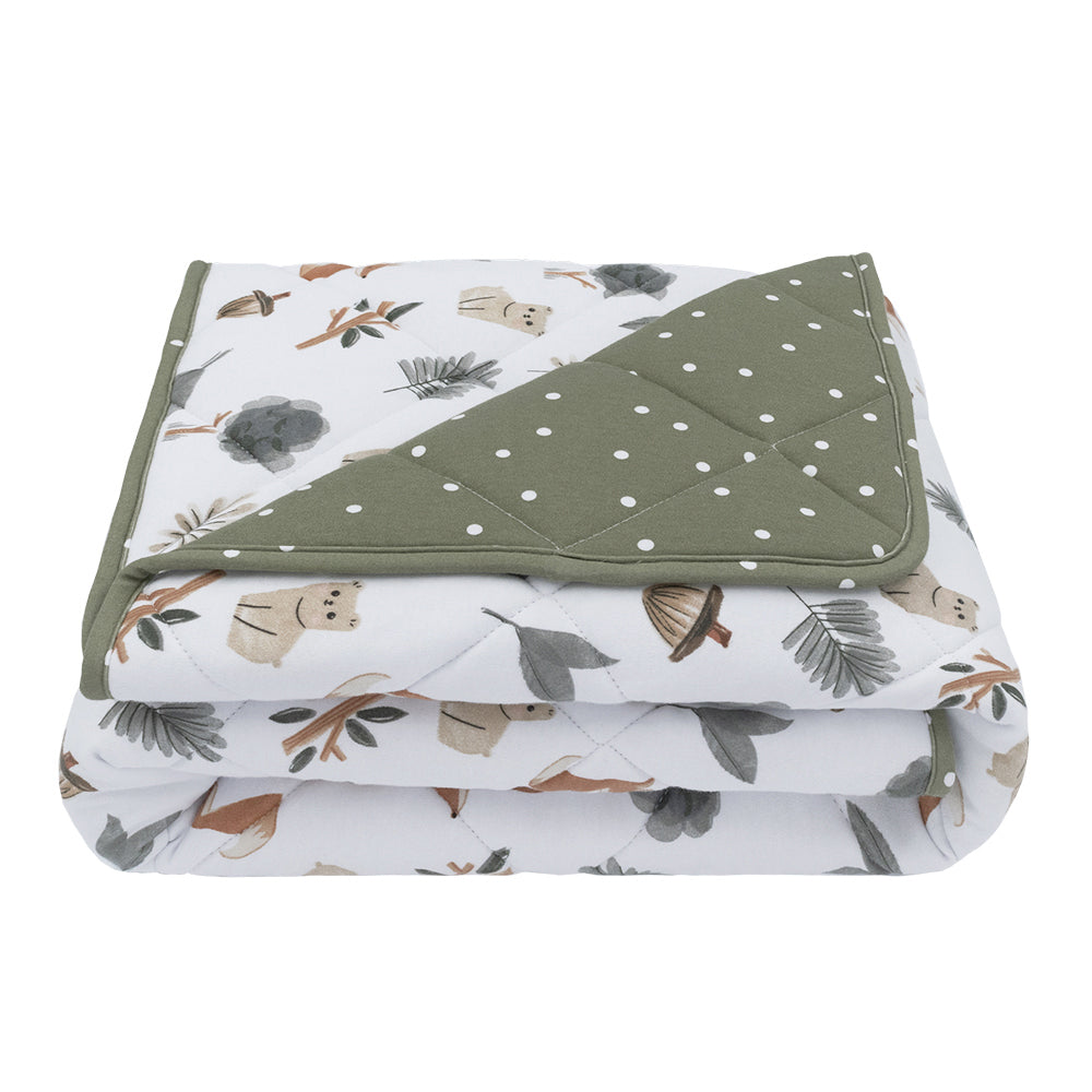 Living Textiles Reversible Quilted Cot Comforter