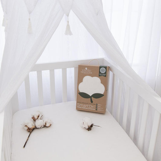 Living Textiles Organic Smart-Dri Fitted Mattress Protector