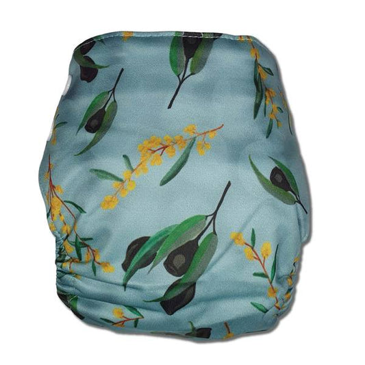 Earthside Eco Bums 'Ludlow' OSFM Side Snapping Cloth Nappy