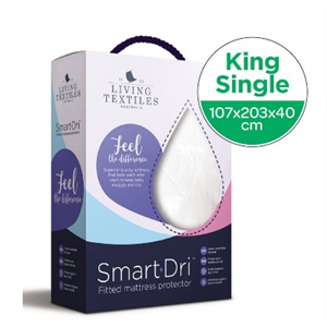 Living Textiles Smart-Dri Waterproof Fitted Mattress Protector