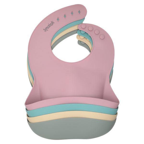 Smoosh Silicone Bib