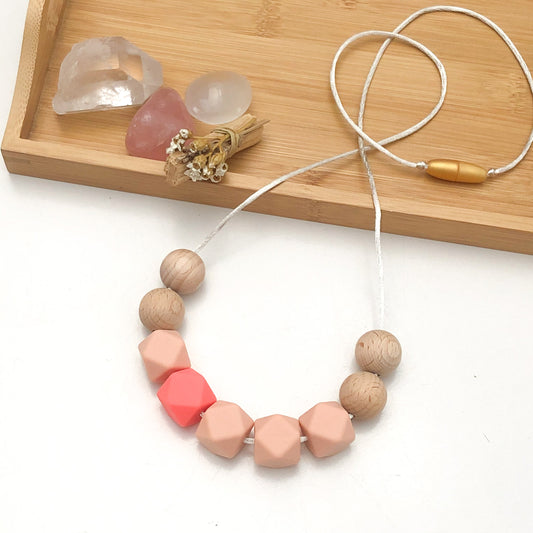 One Chew Three Silicon Necklace - Stella