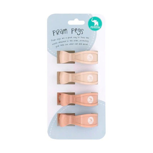 All4Ella 4 Pack Pram Pegs