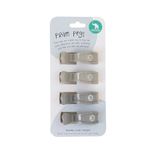 All4Ella 4 Pack Pram Pegs